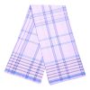 White with blue stripe vshaped
