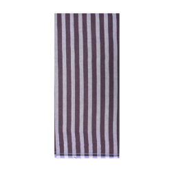 black color stripe lungi with white border