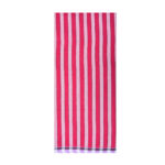 Maroon 1Inch Stripe Lungi