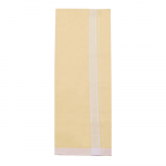 Yellow Color Dhoti with White Stripe Border