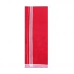 Red Color Dhoti with White Stripe Border