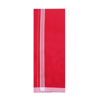 Red color dhoti 1