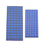 Blue Lungi Combo1 – Pack of 2
