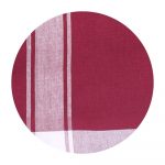 Maroon Color Dhoti with White Stripe