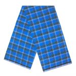 Blue and Brown Medium Check Lungi 4