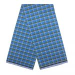 Blue and Green Medium Check Lungi 2