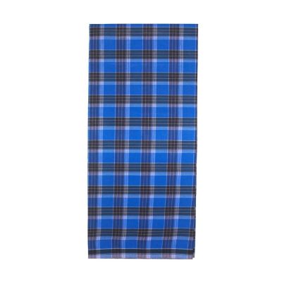 Blue Maroon Medium Check2 No 8