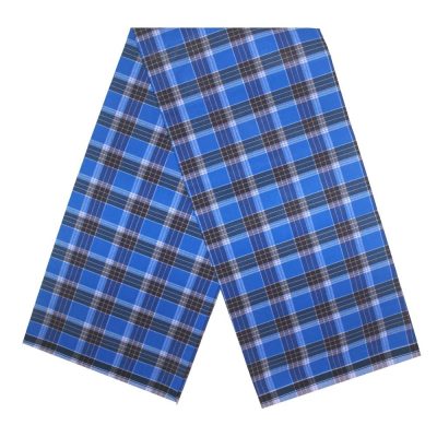 Blue Maroon Medium Check2 No 8 Vshaped