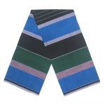 Grey Lungi with Multi Color Stripes 3