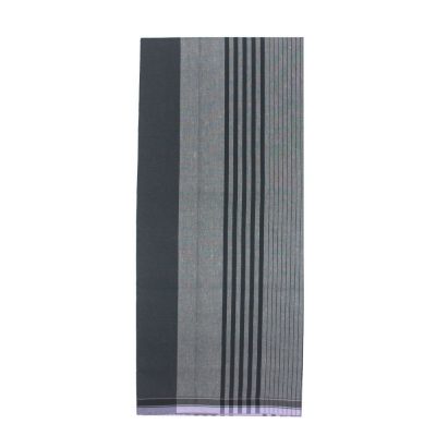 Grey random stripe lungi