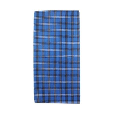 Blue and Black Mini Check Big No 7 Folded