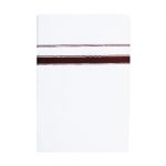 Combed Cotton Single Dhoti With Maroon Border