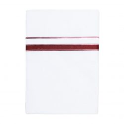 Combed Cotton Single Dhoti With Red Border