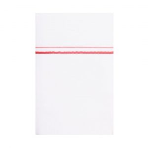 Double dhoti with small red border 1