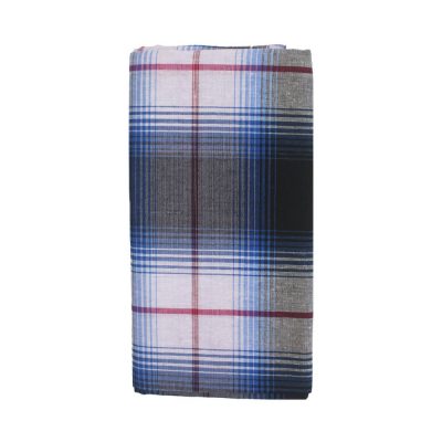 Black Madras Check Folded