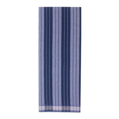 Blue Half Inch Stripe Lungi