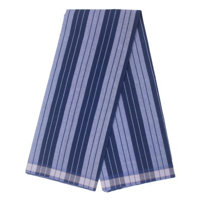 Blue Half Inch Stripe Lungi Vshape