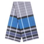Grey Lungi with Blue Lines