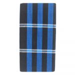 Grey Lungi with Blue Stripes