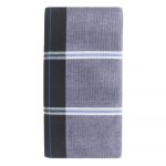 Grey Lungi with Blue Stripes