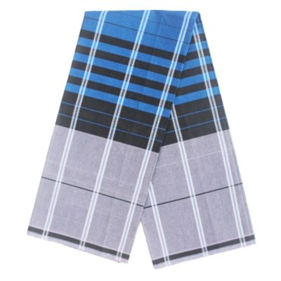 Grey with Blue stripes No 6 Vshape