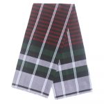 Grey Lungi with Red and Green Stripes