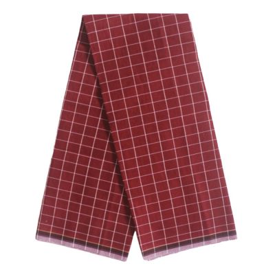 Maroon Ring Lungi Vshape