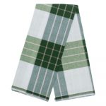 White With Parrot Green Box Lungi