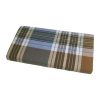Blue and Brown Big Box Lungi No 1 Folded