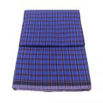 Blue and Red Mini Check Lungi 2