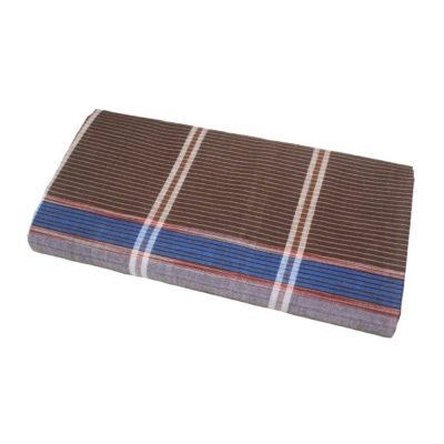 Brown Box with Line Lungi No 11 Folded