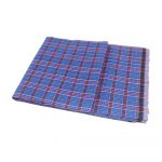 Maroon Blue and Red Mini Check Lungi 2