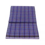 Maroon Blue and Red Mini Check Lungi