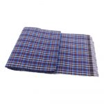 Maroon Blue and Red Mini Check Lungi