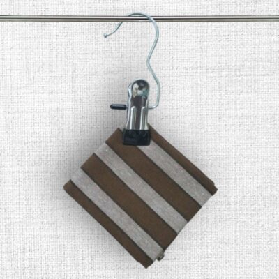 Brown Stripes Handkerchief