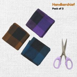 Chess handkerchiefs pack of 3