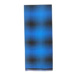 Dark blue micro check lungi