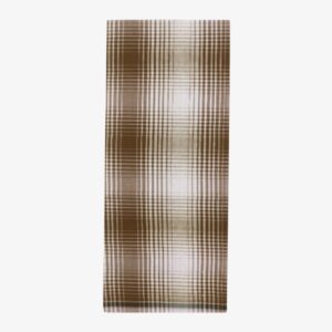 Dark brown micro check lungi