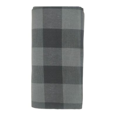 Grey colour chess lungi folded