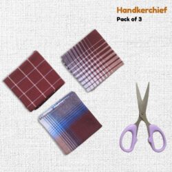 Red hankies pack of 3