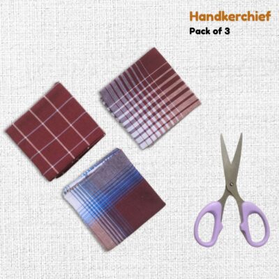 Red hankies pack of 3