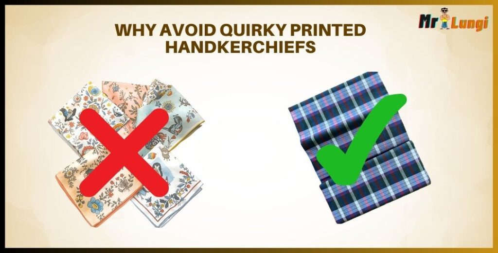 Why Avoid Printed Quirky Handkerchiefs