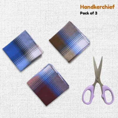 madras check handkerchiefs pack of 3
