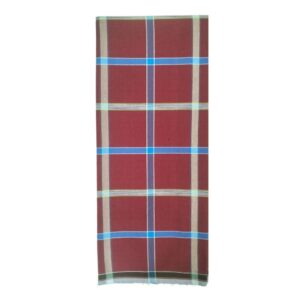maroon Lolipo pattern lungi
