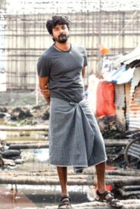 Siva karthikeyan in lungi