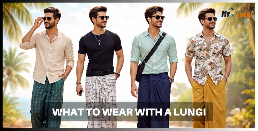 Read more about the article What to Wear with a Lungi: Style Guide Inspired by Indian Cinema