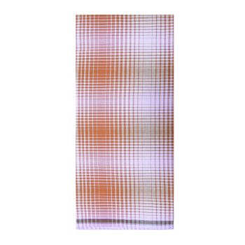 Brown Color Checks Lungi