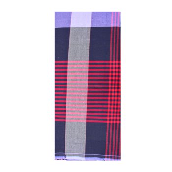 Maroon color Kerala lungi