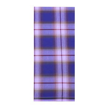 Violet madras check lungi