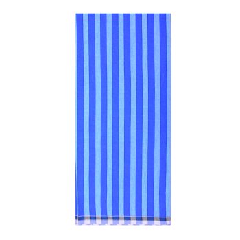 blue color 1inch stripe lungi